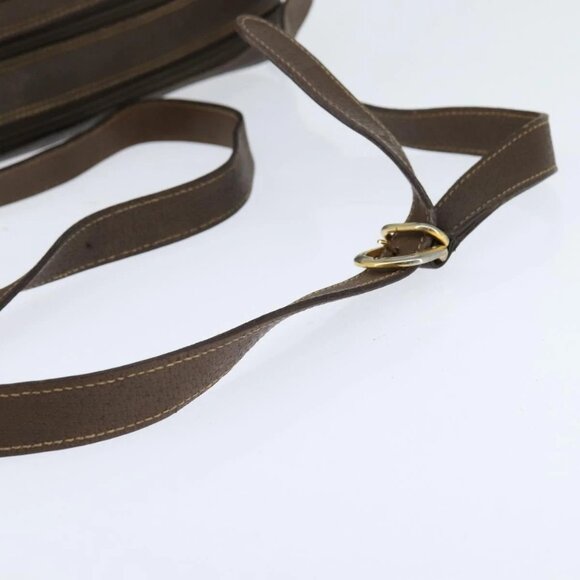 GUCCI GG Supreme Web Sherry Line Shoulder Bag PVC Beige Red Auth - Picture 4 of 15